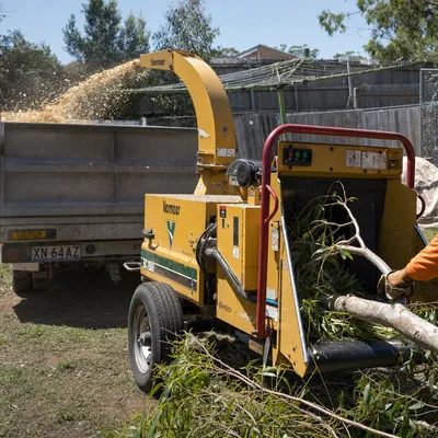 Mulching & Wood Chipping in Launceston. On-site processing of green waste and bulk garden mulch deliveries across Launceston. Fresh hardwood chip or aged material available by the cubic metre.